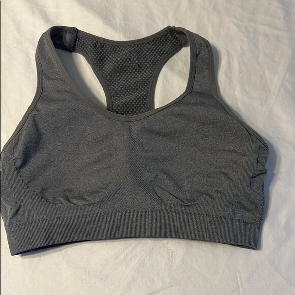 Gray Sports Bra - Picture 1 of 5